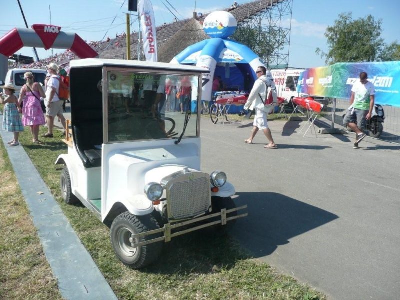 Elektromos autók a Szegedi Kajak-Kenu Világbajnokságon 2011